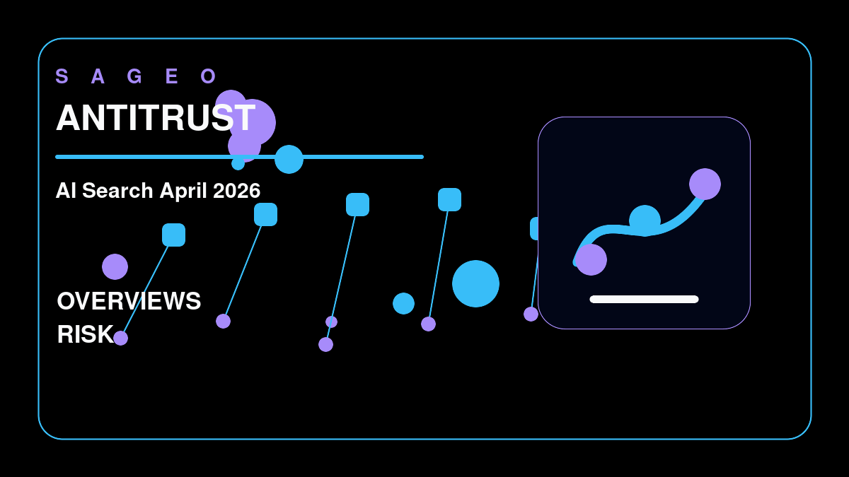 SAGEO bespoke thumbnail for AI Search April 2026
