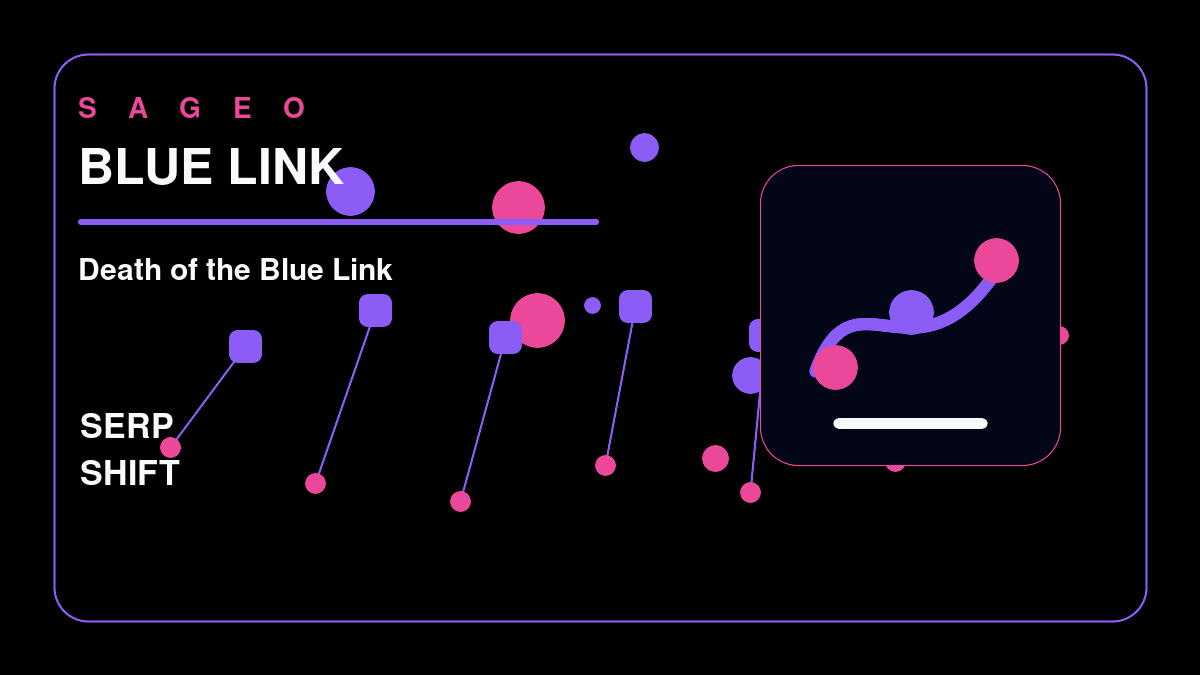 SAGEO bespoke thumbnail for Death of the Blue Link